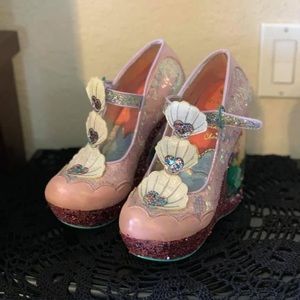 Glitter Globe Shoes - Little Mermaid